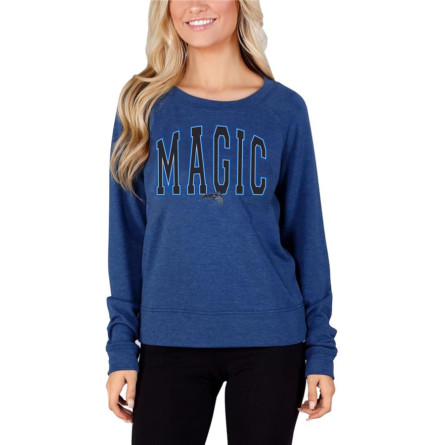 Orlando Magic Concepts Sport Women's Mainstream Terry Long Sleeve T-Shirt - Royal