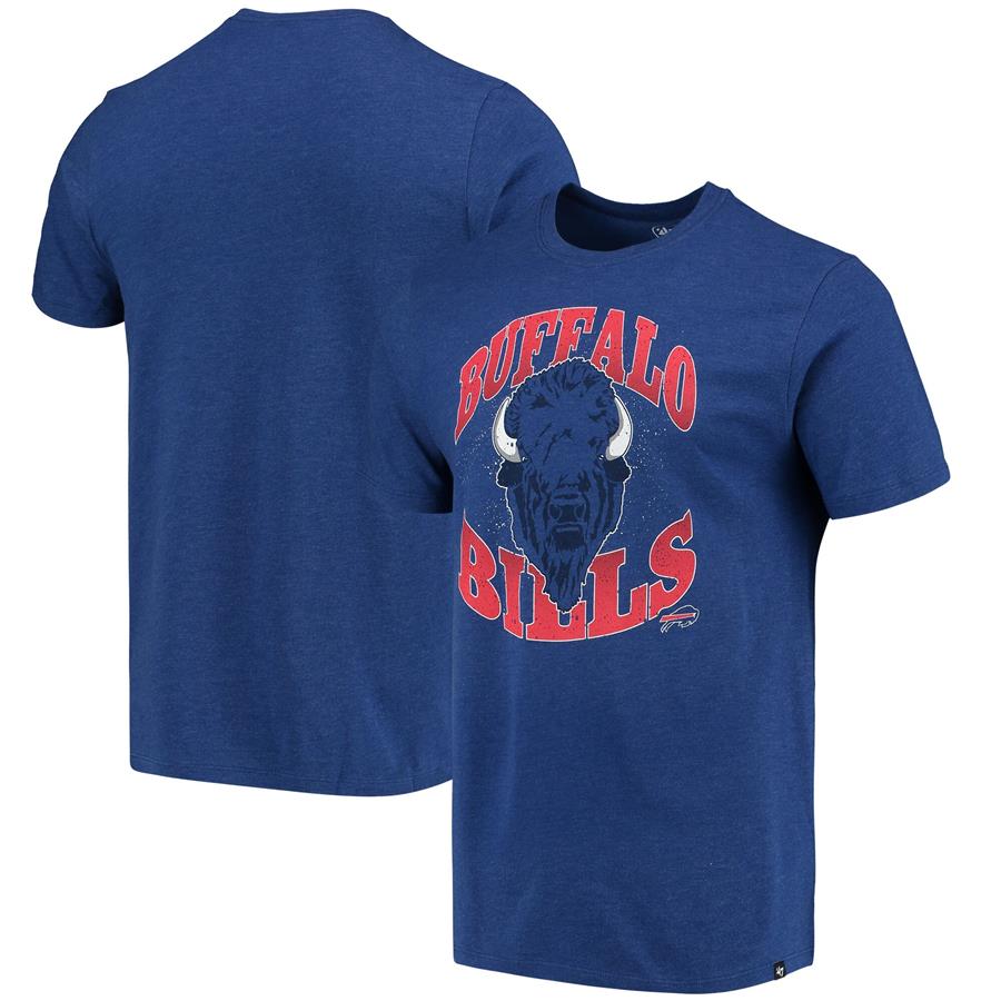 Buffalo Bills '47 Regional Club Buffalo Head T-Shirt - Royal