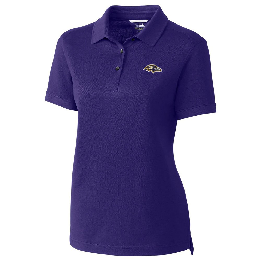 Baltimore Ravens Cutter & Buck Women's Advantage Polo - Purple