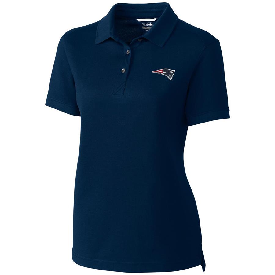 New England Patriots Cutter & Buck Women's Advantage Polo - Navy