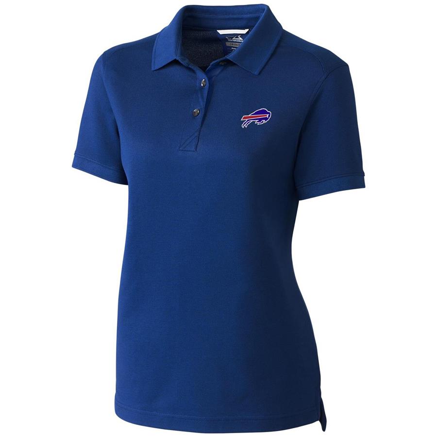 Buffalo Bills Cutter & Buck Women's Advantage Polo - Royal