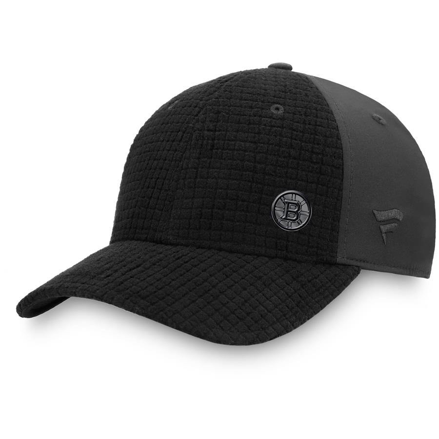 Boston Bruins Fanatics Branded Authentic Pro Black Ice Flex Hat