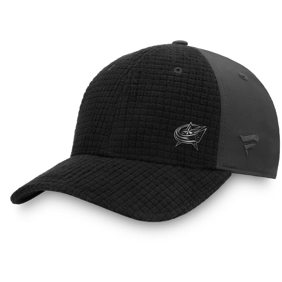 Columbus Blue Jackets Fanatics Branded Authentic Pro Black Ice Flex Hat
