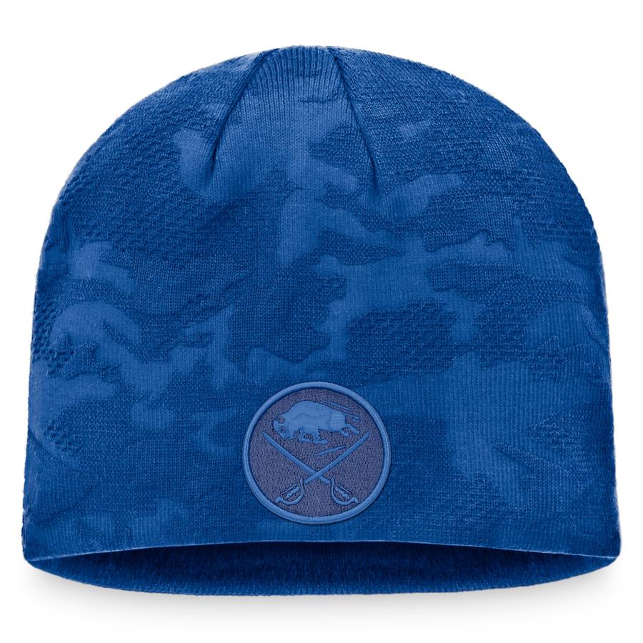 Buffalo Sabres Fanatics Branded Logo Authentic Pro Locker Room Knit Beanie - Royal