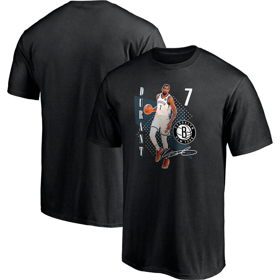 Kevin Durant Brooklyn Nets Fanatics Branded Pick & Roll T-Shirt - Black