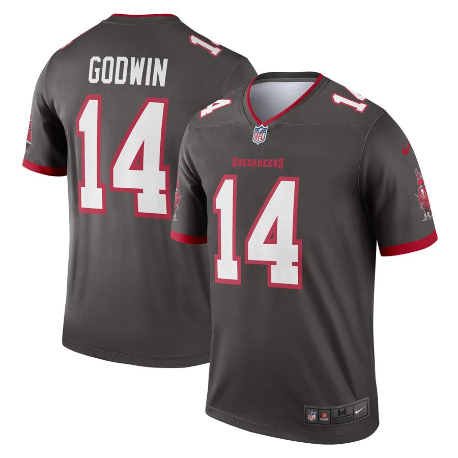 Chris Godwin Tampa Bay Buccaneers Nike Alternate Legend Jersey - Pewter
