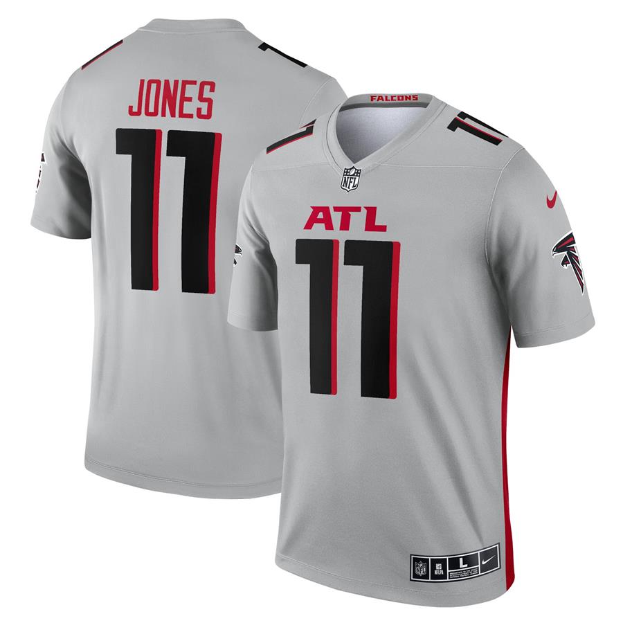Julio Jones Atlanta Falcons Nike Inverted Legend Player Jersey - Silver