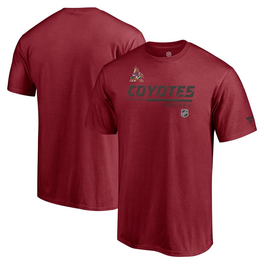 Arizona Coyotes Fanatics Branded Authentic Pro Core Collection Prime Logo T-Shirt - Garnet