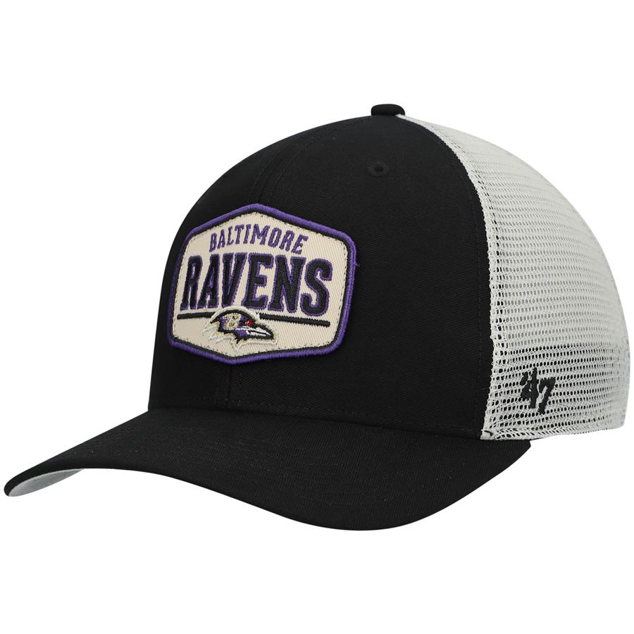 Baltimore Ravens '47 Shumay MVP Snapback Hat - Black