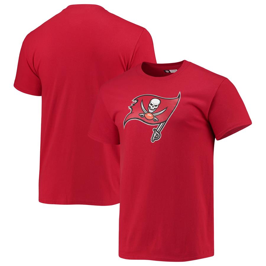 Tampa Bay Buccaneers Fanatics Branded Primary Team Logo T-Shirt - Red