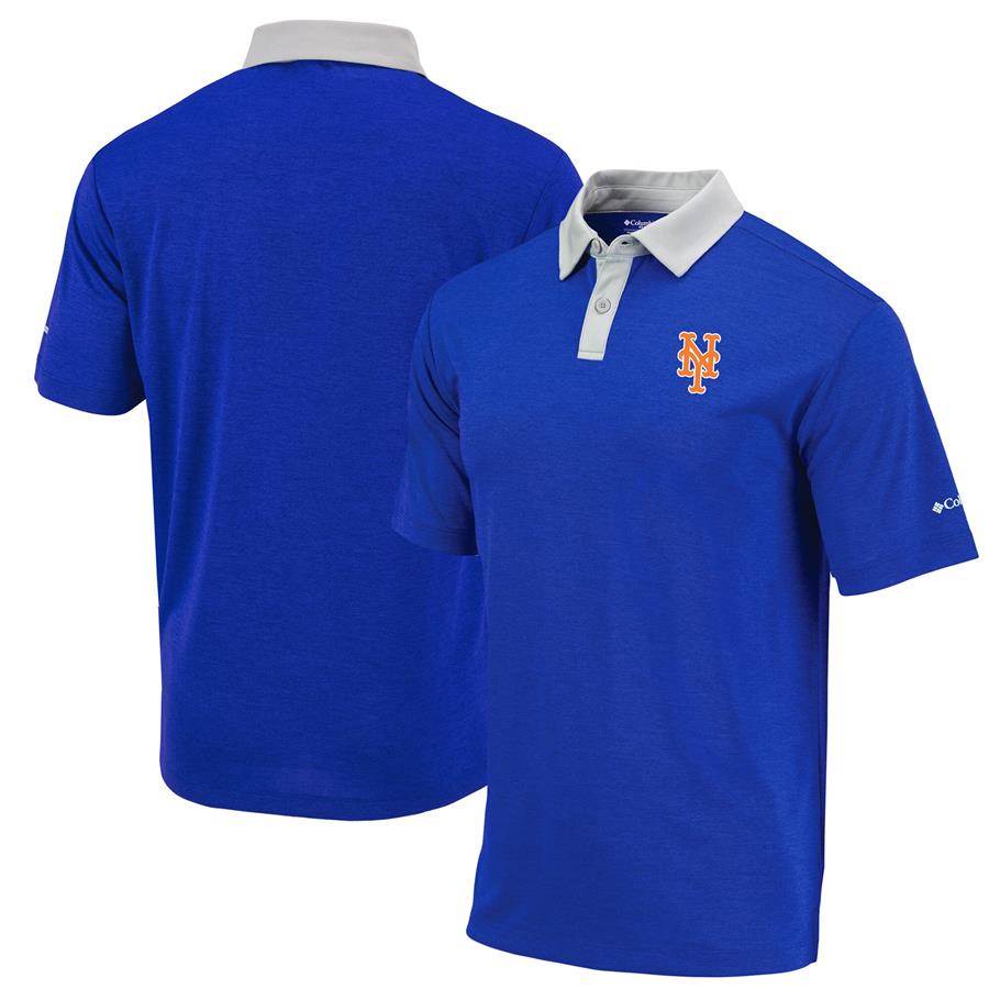 New York Mets Columbia Range Polo - Royal