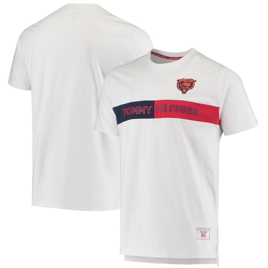 Chicago Bears Tommy Hilfiger Core T-Shirt - White