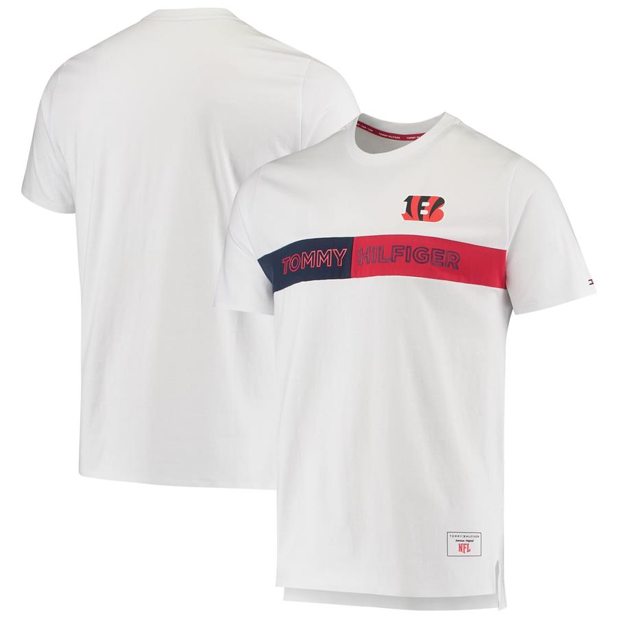 Cincinnati Bengals Tommy Hilfiger Core T-Shirt - White