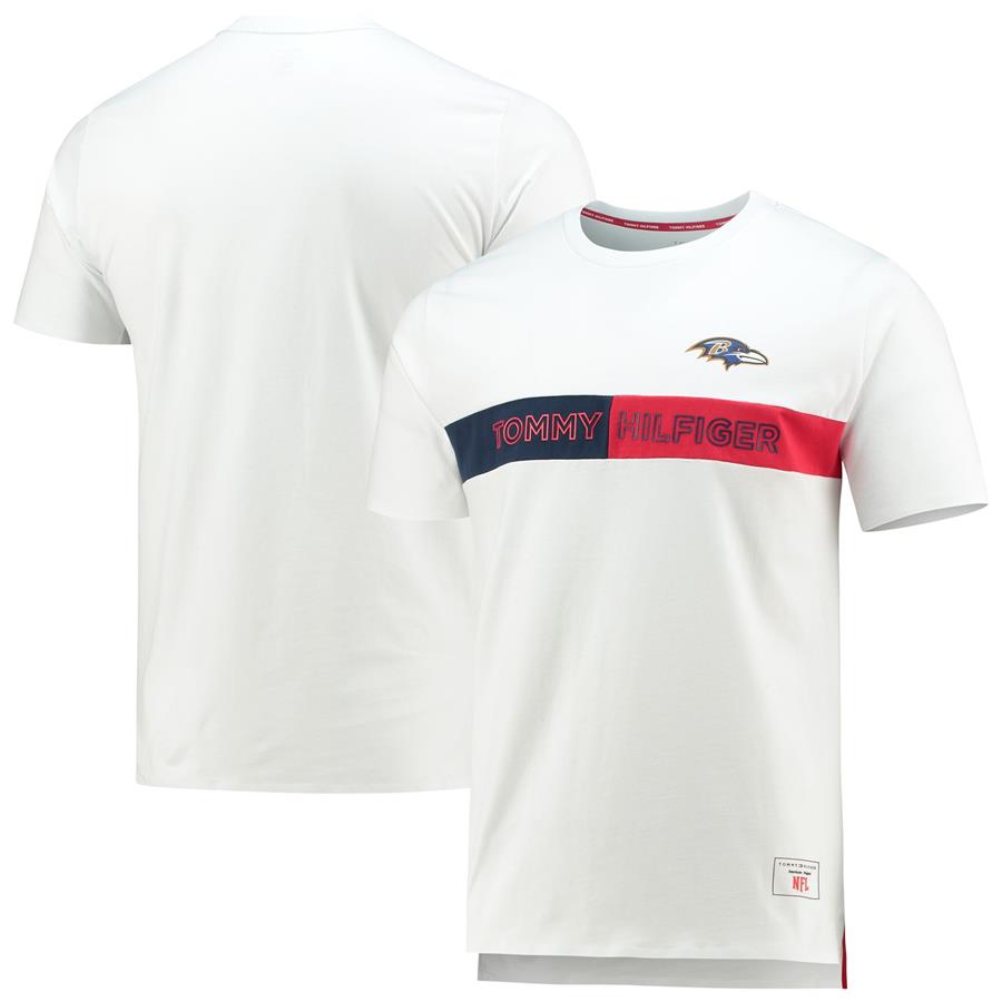Baltimore Ravens Tommy Hilfiger Core T-Shirt - White