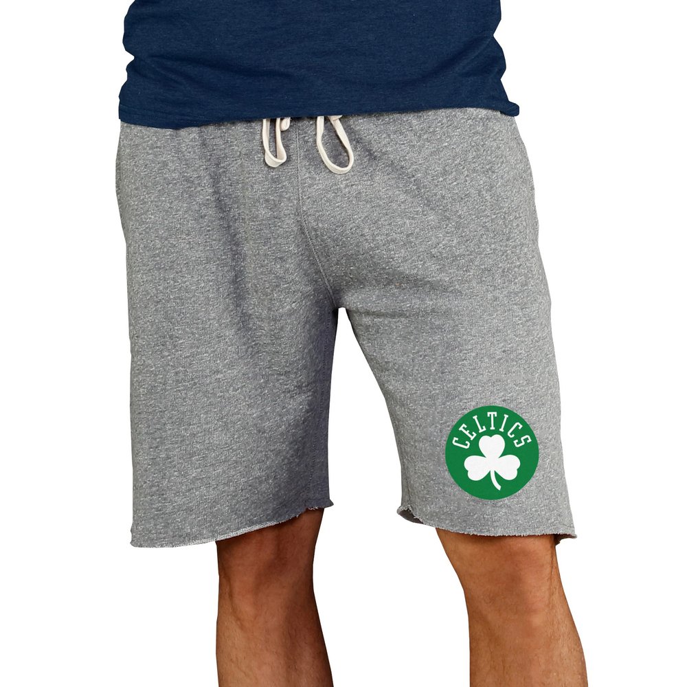 Boston Celtics Concepts Sport Mainstream Terry Shorts - Gray