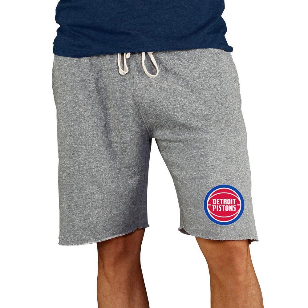 Шорты Detroit Pistons Concepts Sport Mainstream Terry (серый)