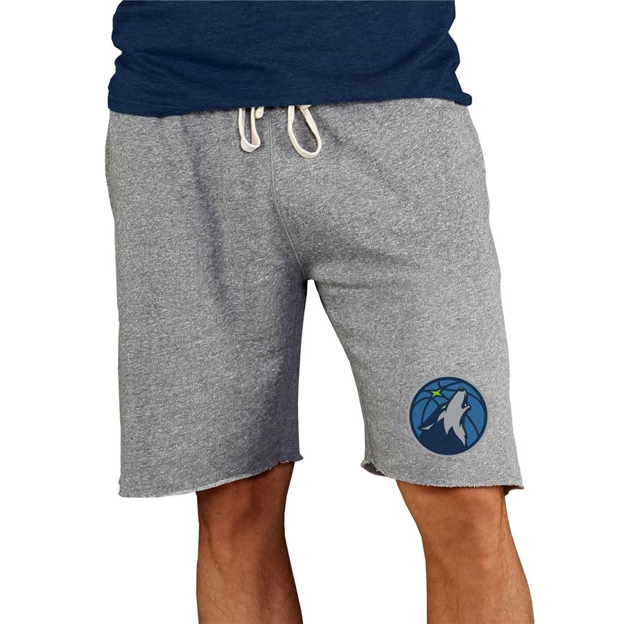 Шорты Minnesota Timberwolves Concepts Sport Mainstream Terry (серый)