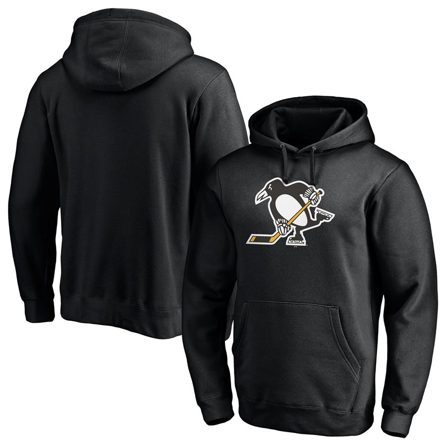 Pittsburgh Penguins Fanatics Branded Special Edition Primary Logo Pullover Hoodie - Black