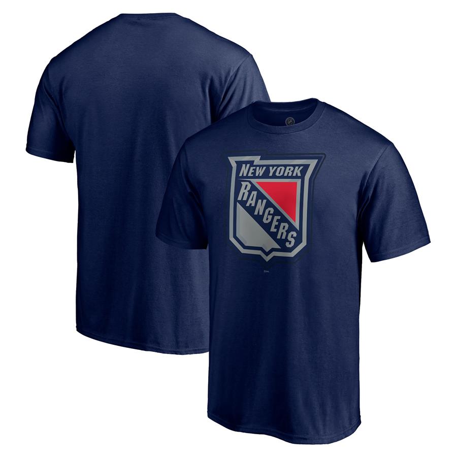 New York Rangers Fanatics Branded Special Edition Secondary Logo T-Shirt - Navy