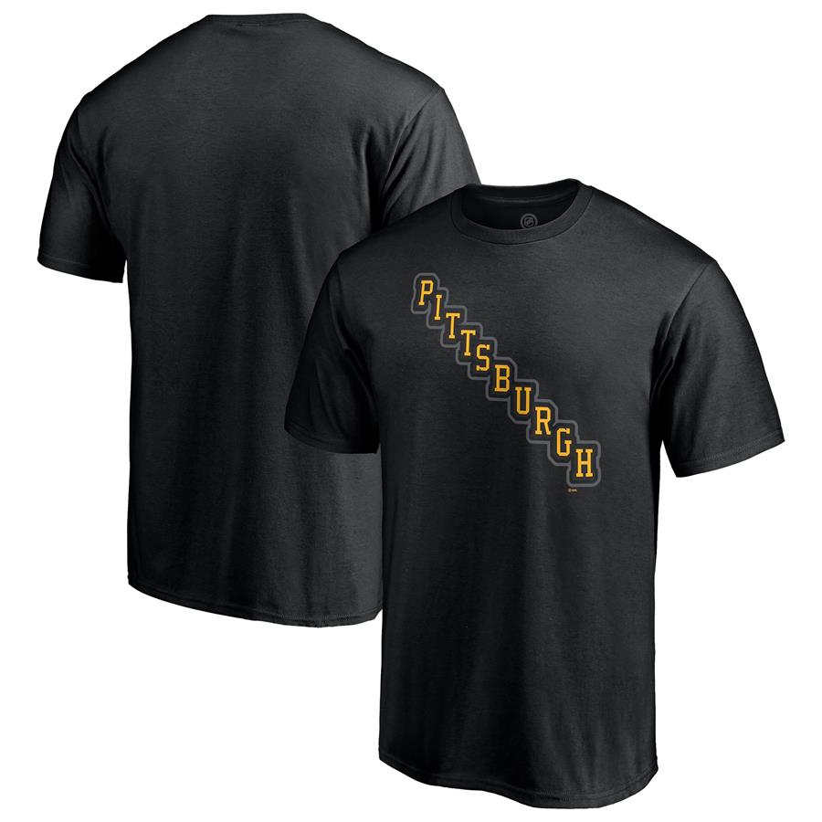 Pittsburgh Penguins Fanatics Branded Special Edition Secondary Logo T-Shirt - Black