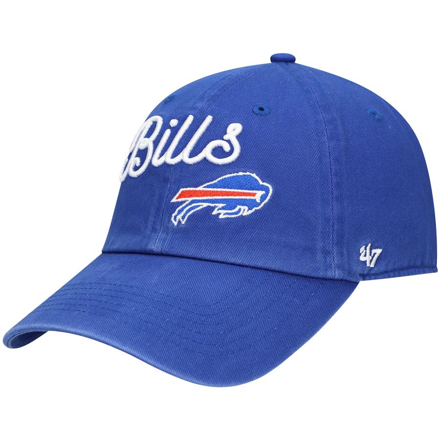 47' Women's Royal Buffalo Bills Millie Clean Up Adjustable Hat