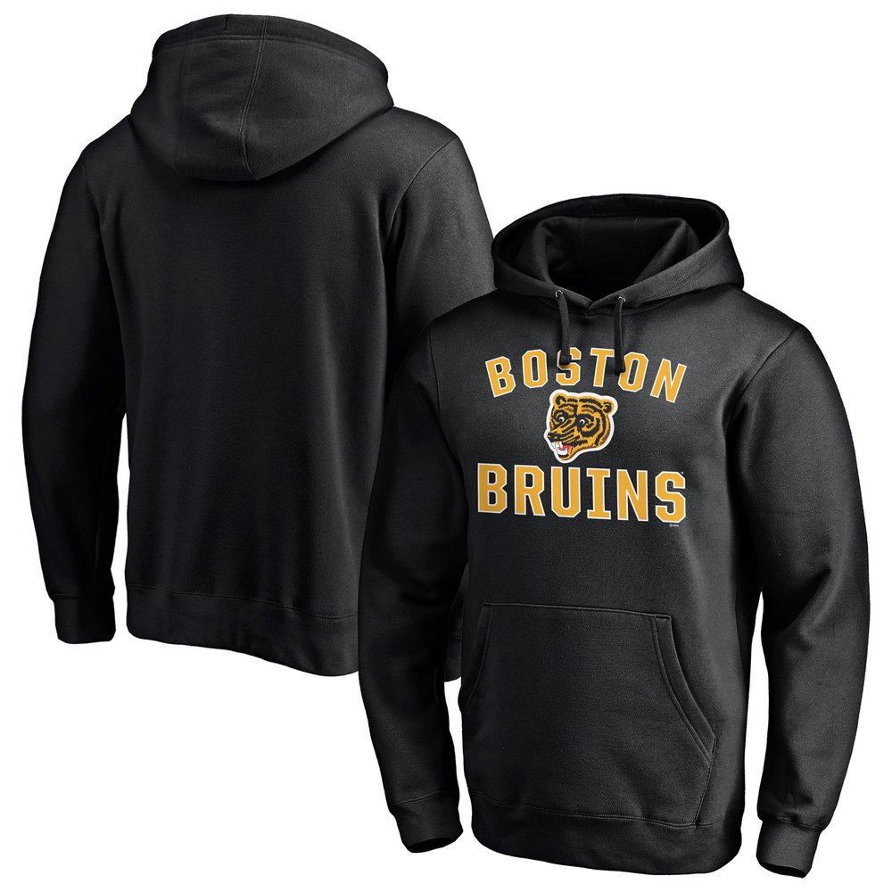 Boston Bruins Fanatics Branded Special Edition Victory Arch Pullover Hoodie - Black