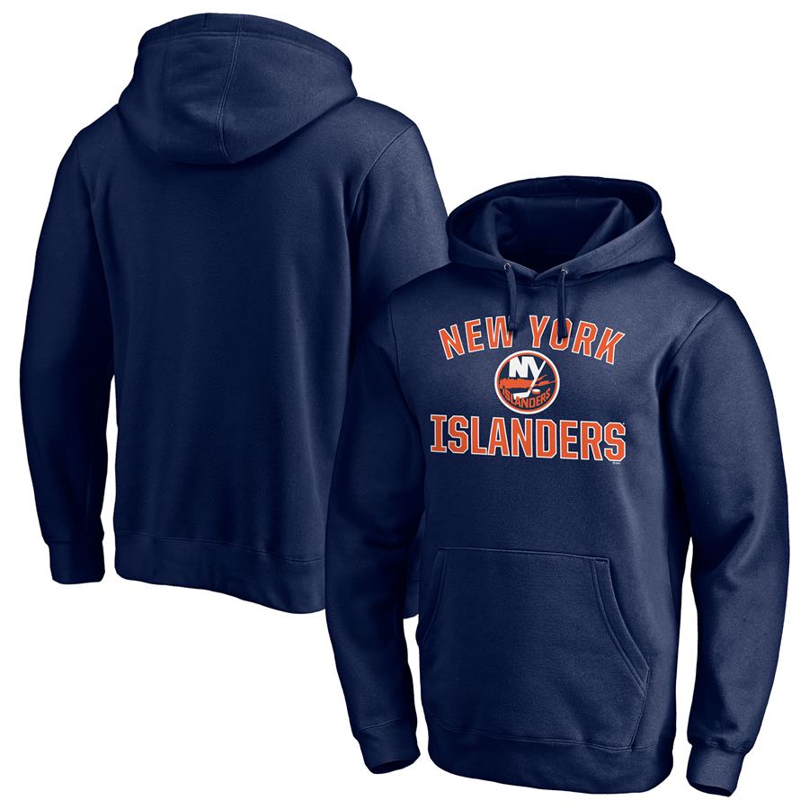 New York Islanders Fanatics Branded Special Edition Victory Arch Pullover Hoodie - Navy