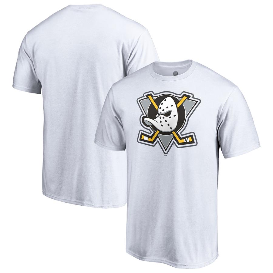 Anaheim Ducks Fanatics Branded Special Edition Secondary Logo T-Shirt - White