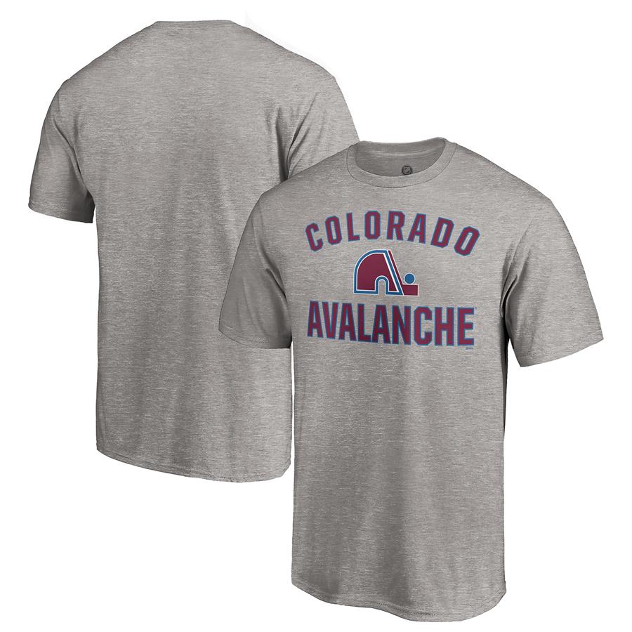 Футболка Colorado Avalanche Fanatics Branded Special Edition Victory Arch (серый меланж)