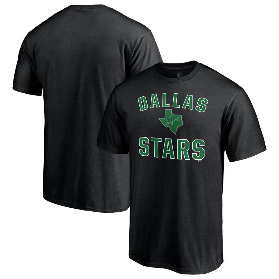 Dallas Stars Fanatics Branded Special Edition Victory Arch T-Shirt - Black