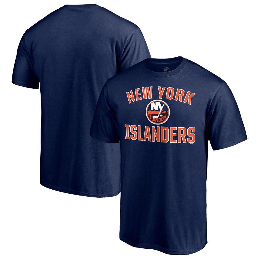 New York Islanders Fanatics Branded Special Edition Victory Arch T-Shirt - Navy