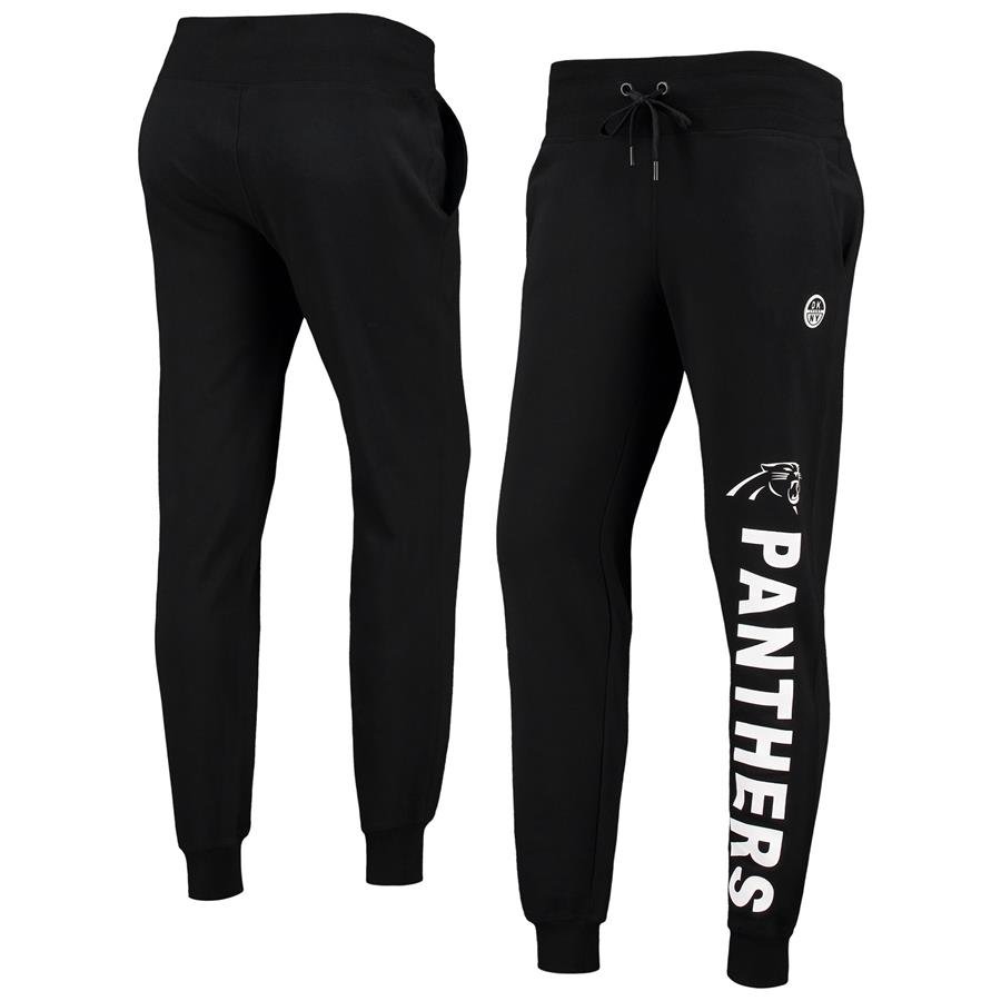 Carolina Panthers DKNY Sport Women's Anna Jogger Pants - Black