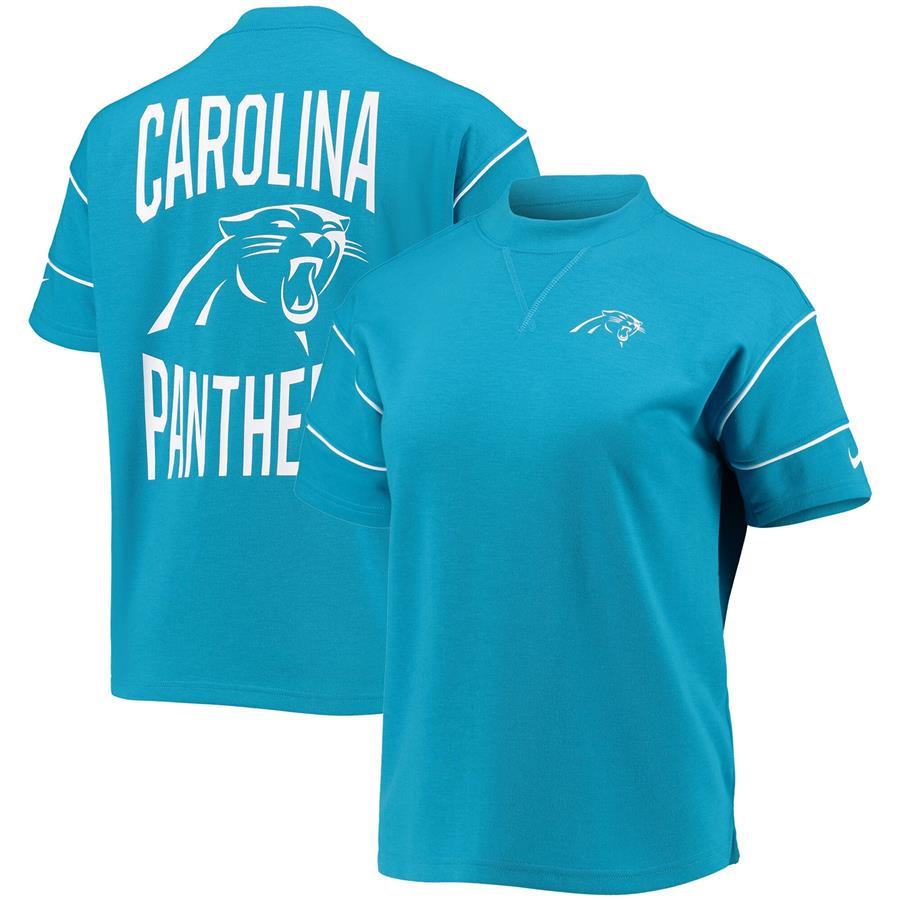 Carolina Panthers Nike Women's Fashion Performance T-Shirt - Blue