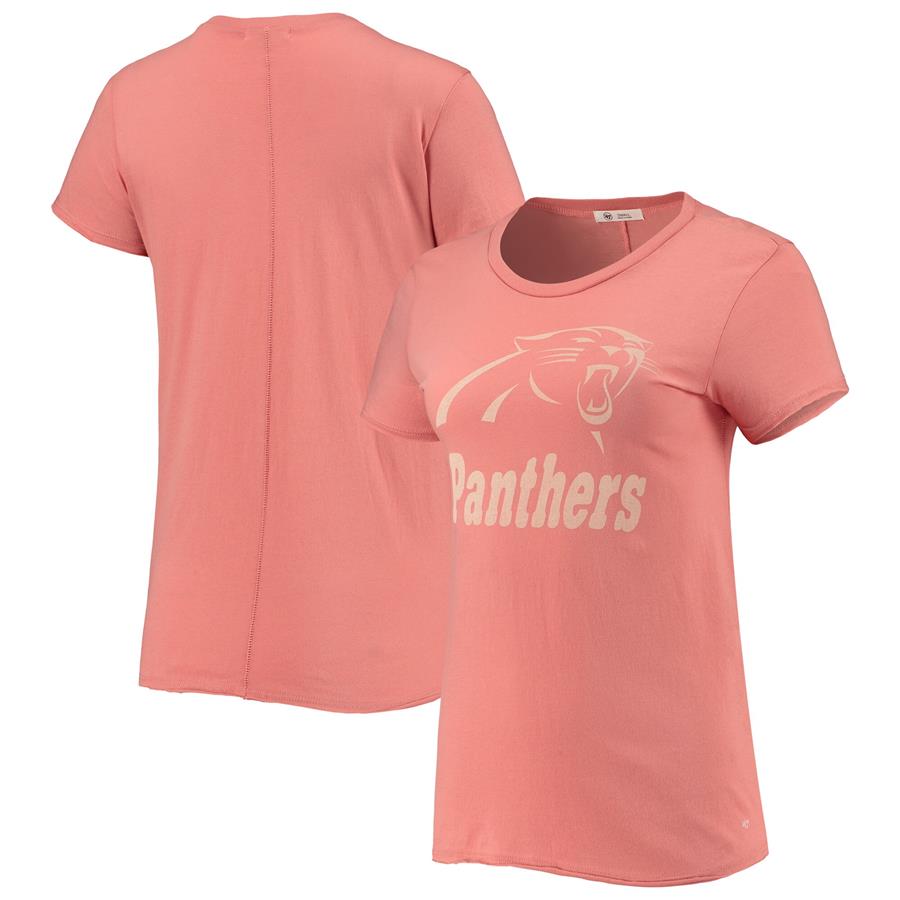 Carolina Panthers '47 Women's Dawson T-Shirt - Pink