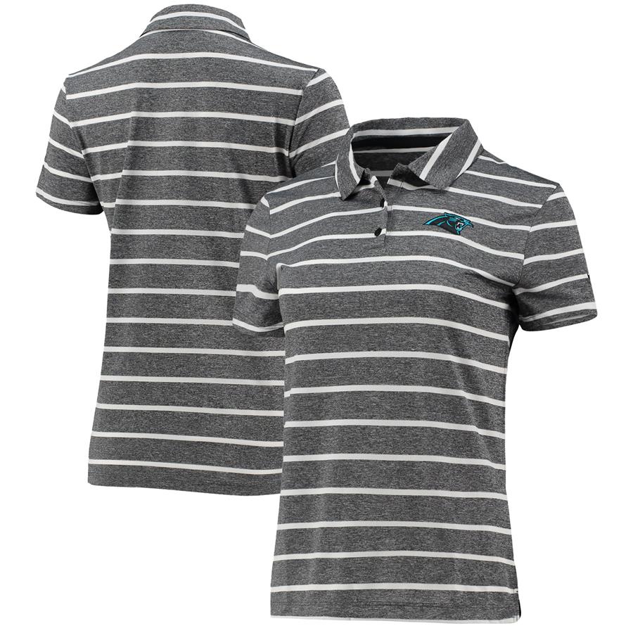 Carolina Panthers Nike Women's Performance Polo - Black