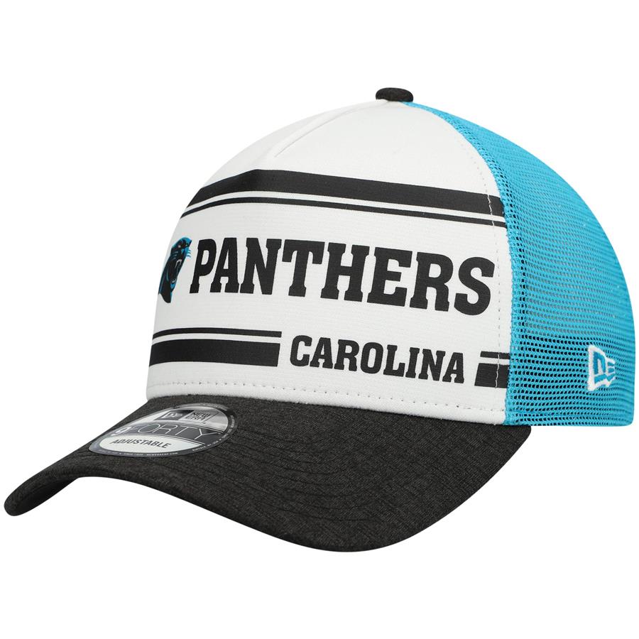 Carolina Panthers New Era Sideline Home 1970 9FORTY Snapback Hat - White
