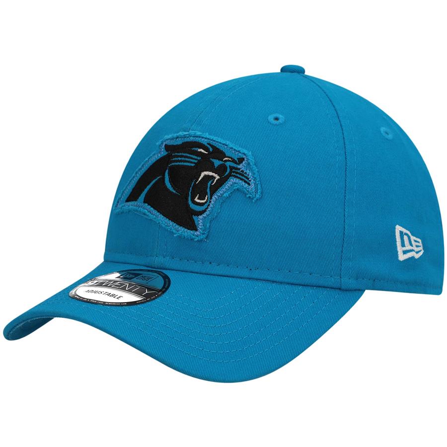Carolina Panthers New Era Rugged 9TWENTY Adjustable Hat - Blue