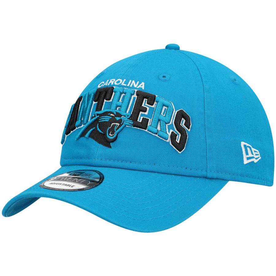 Carolina Panthers New Era Sideline Home 1990 9TWENTY Adjustable Hat - Blue