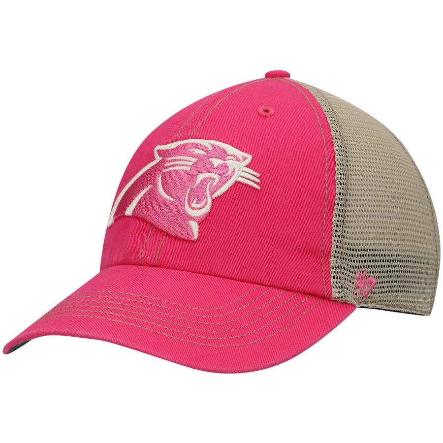 Carolina Panthers '47 Trawler Cleanup Adjustable Hat - Pink