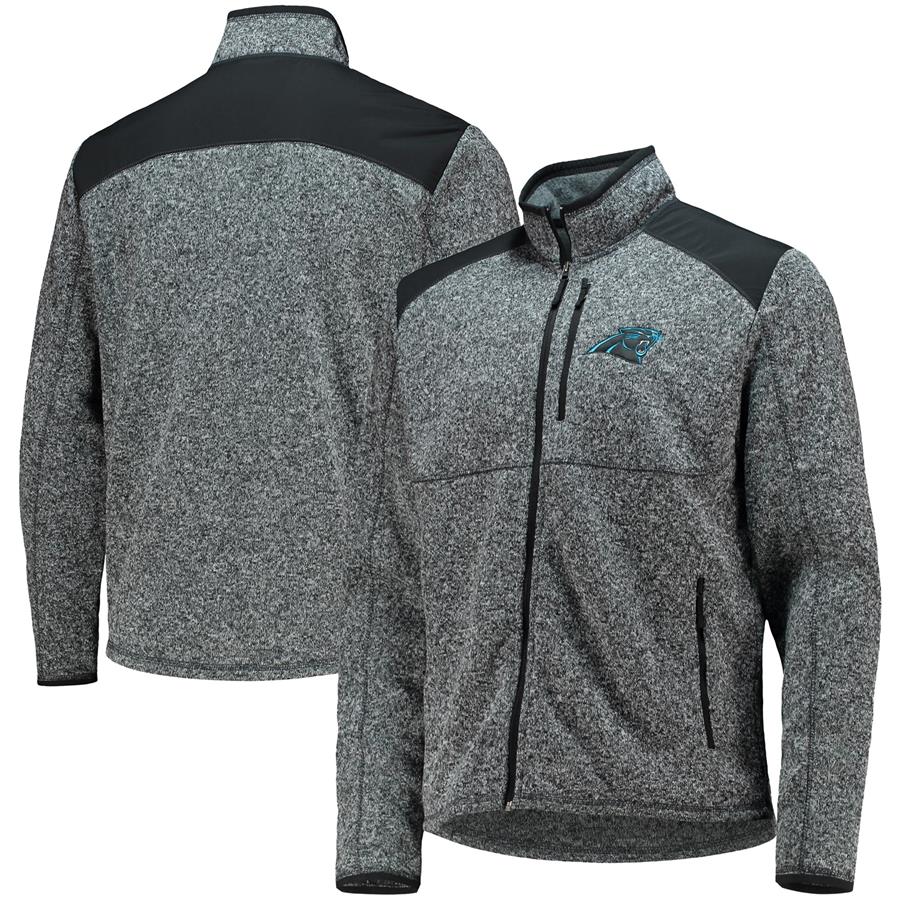 Carolina Panthers G-III Sports by Carl Banks Country Full-Zip Jacket - Black