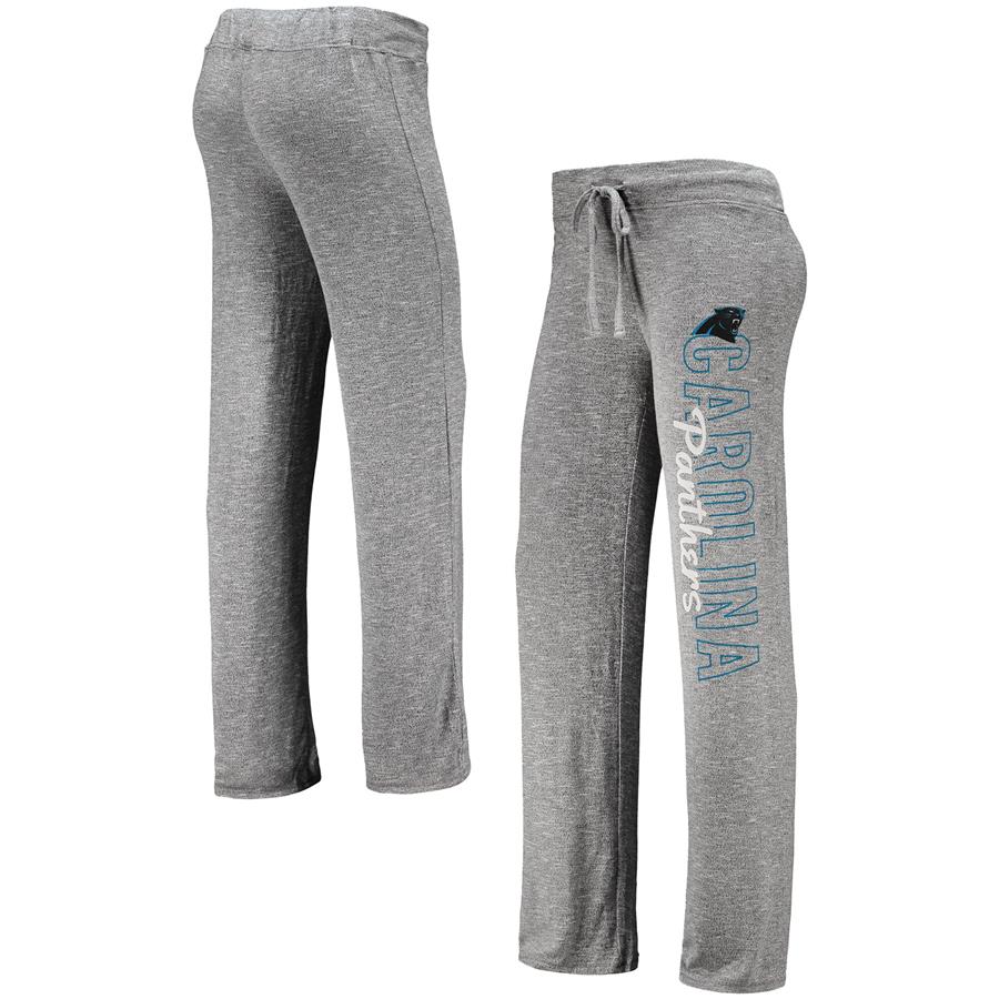 Carolina Panthers Concepts Sport Women's Team Marble Pants - Gray