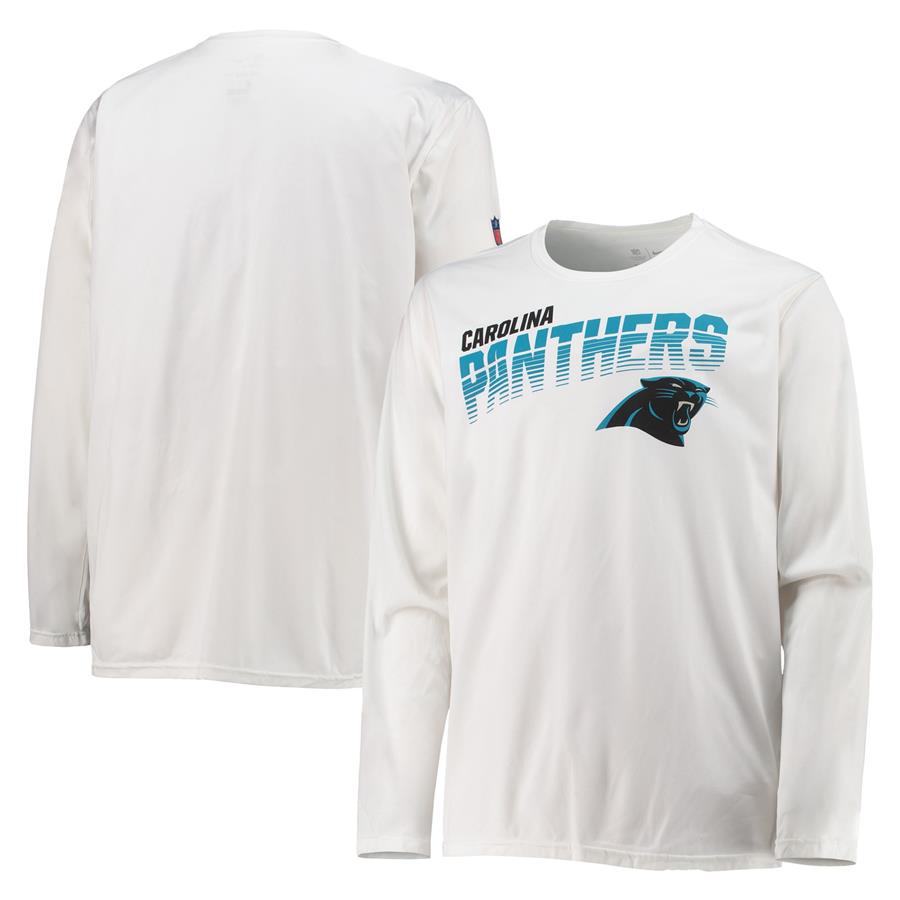 Carolina Panthers Nike Scrimmage Long Sleeve T-Shirt - White