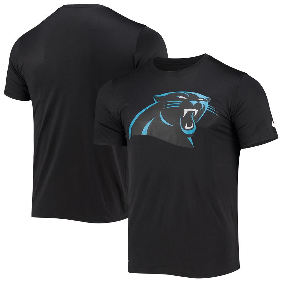 Carolina Panthers Nike Legend Logo Performance T-Shirt - Black