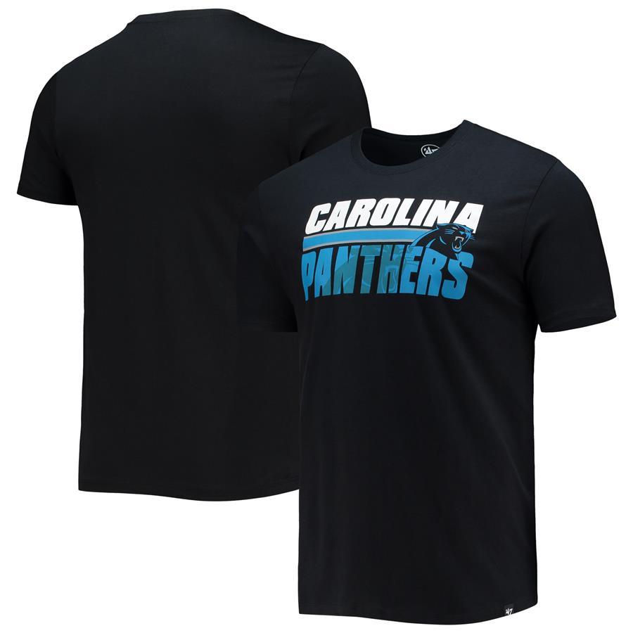 Carolina Panthers '47 Shadow T-Shirt - Black