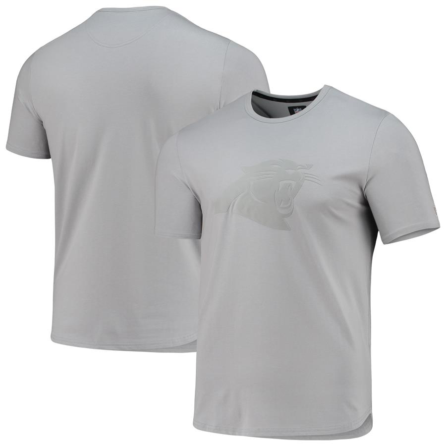 Carolina Panthers 5th & Ocean by New Era Stretch Tri-Blend T-Shirt - Gray