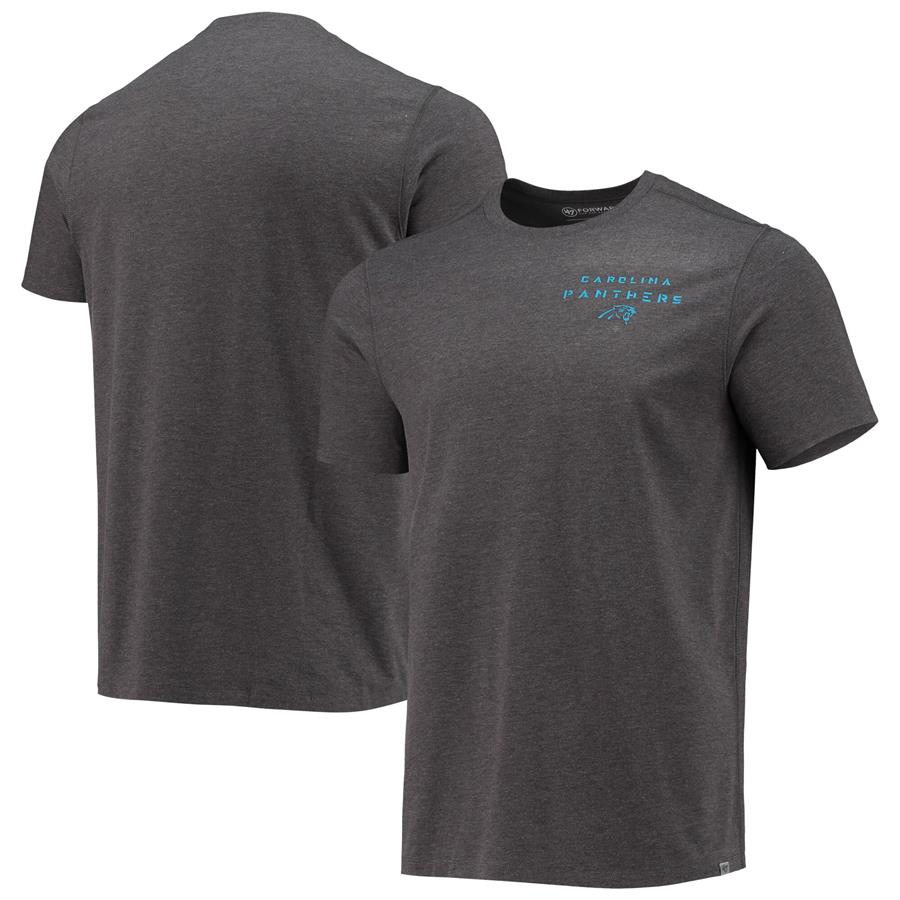 Carolina Panthers '47 Gravity Tri-Blend T-Shirt - Heathered Black