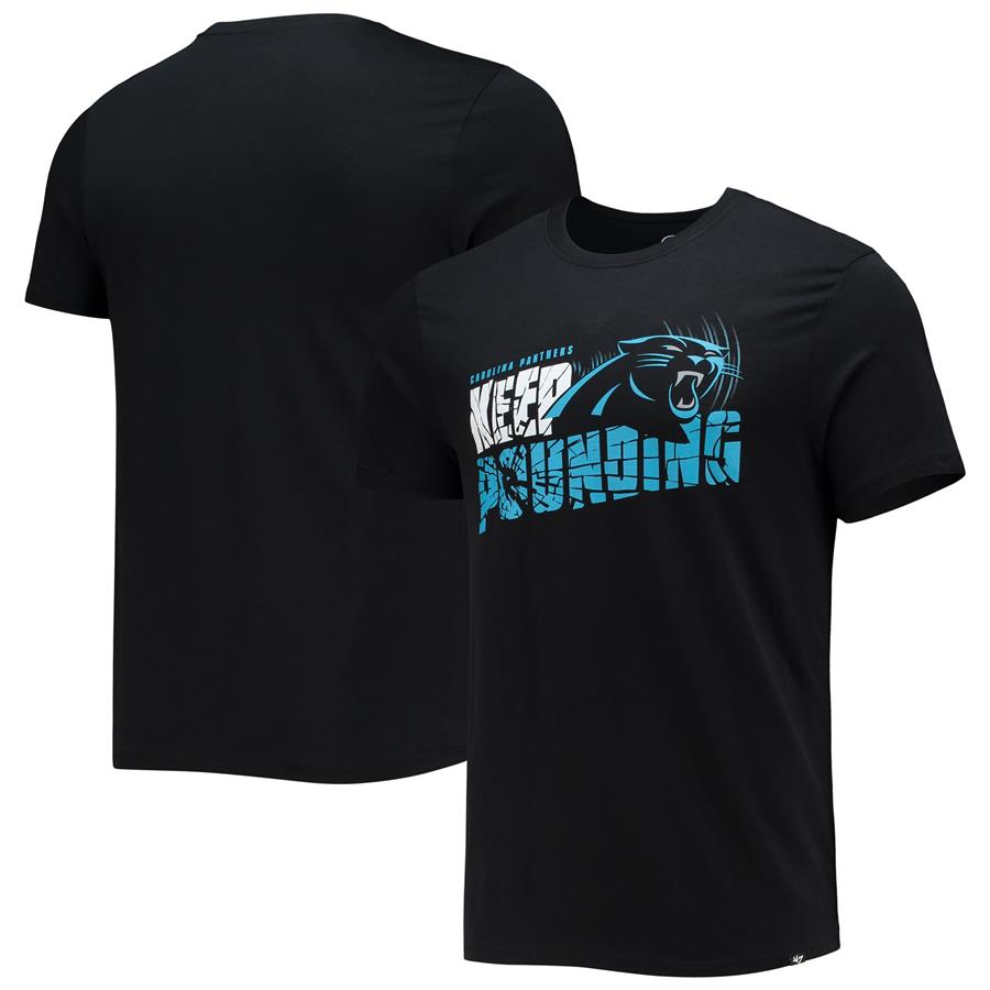 Carolina Panthers '47 Keep Pounding Performance T-Shirt - Black
