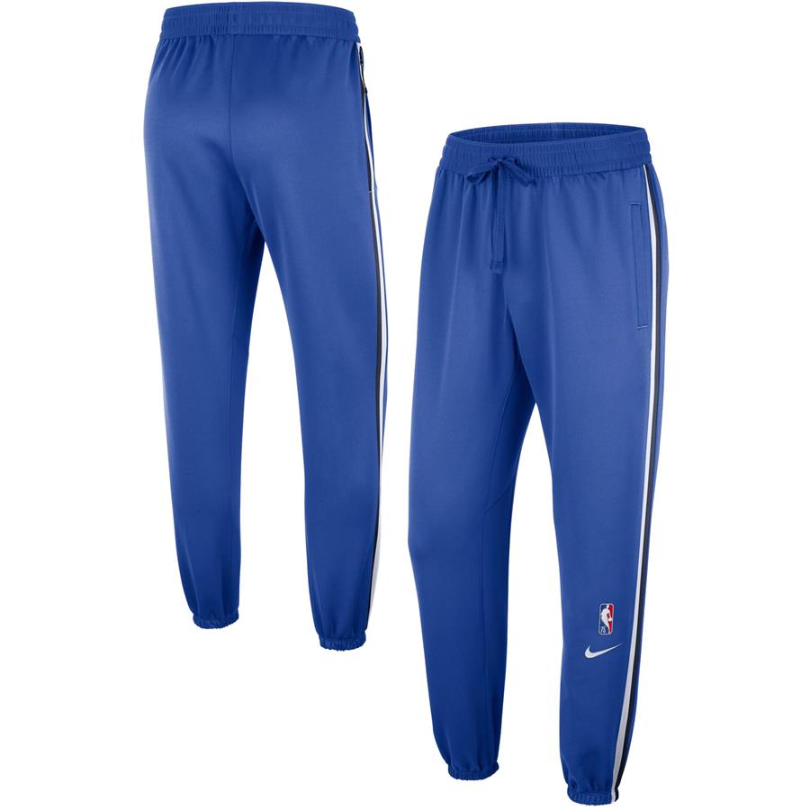 Dallas Mavericks Nike 75th Anniversary Showtime On Court Performance Pants - Blue