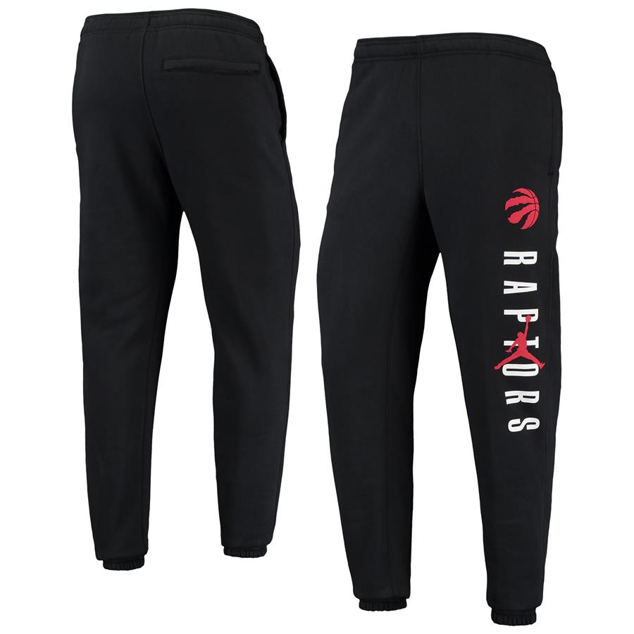 Toronto Raptors Jordan Brand Courtside Statement Edition Fleece Pants - Black