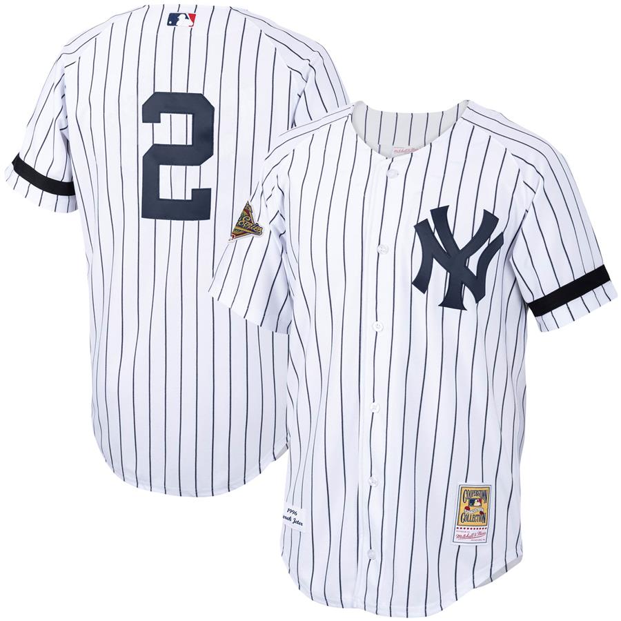 Джерси New York Yankees Mitchell & Ness Cooperstown Collection 1996 Authentic Home (белый)
